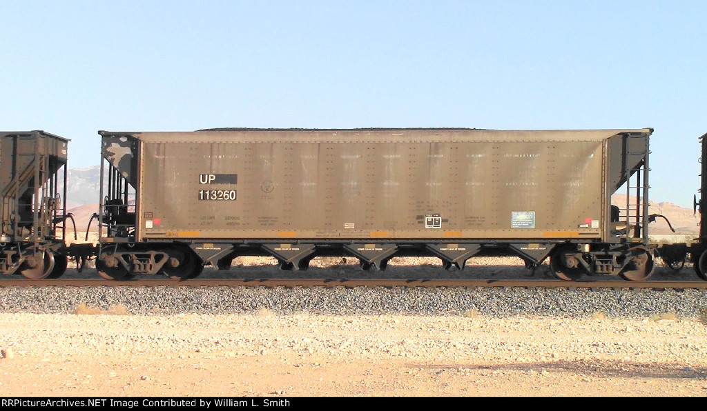 WB Loaded Coal Hooper Frt at Erie NV W-Pshr -83